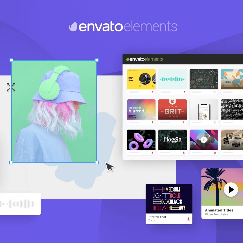 Acceso Envato Elements 12 Meses