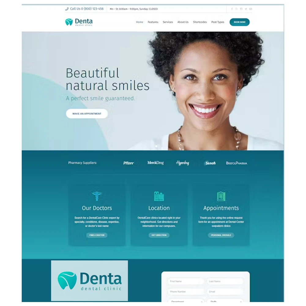 Denta – Tema WP para clínica dental