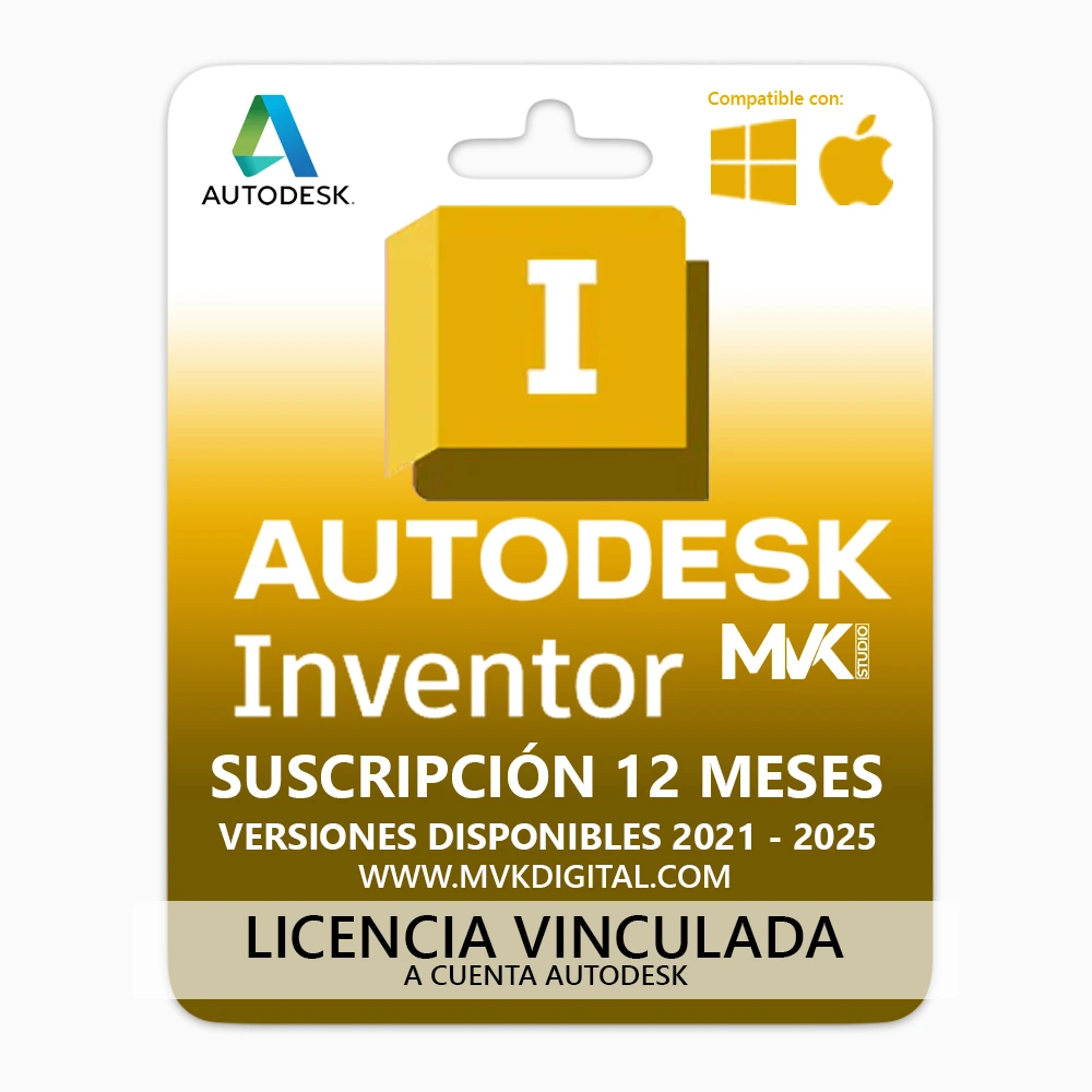 Licencia de Inventor Suscripción 1 Año