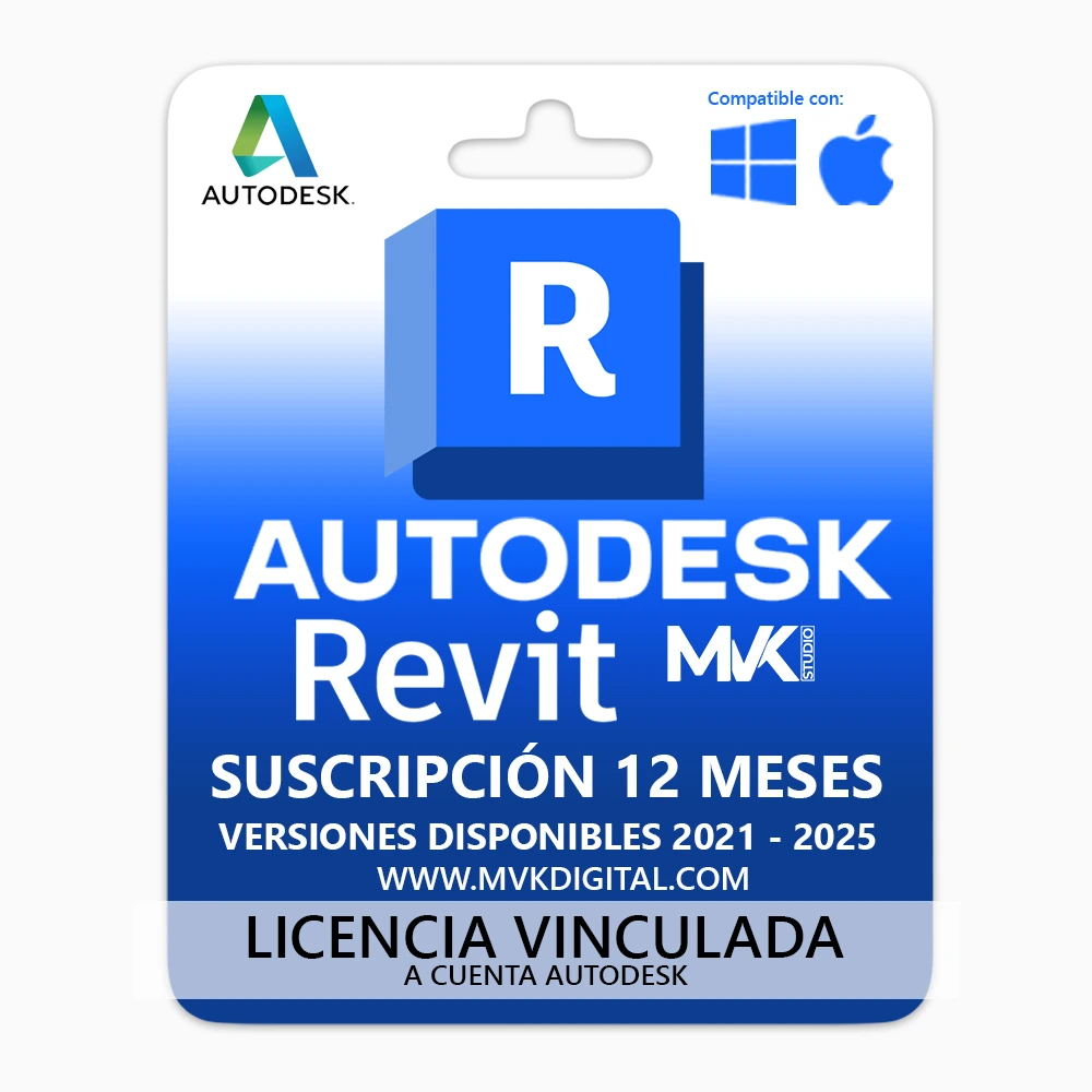 Licencia de Revit Suscripción 1 Año