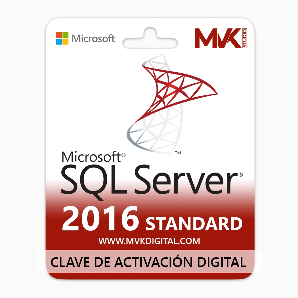 Licencia SQL Server 2016 Standard